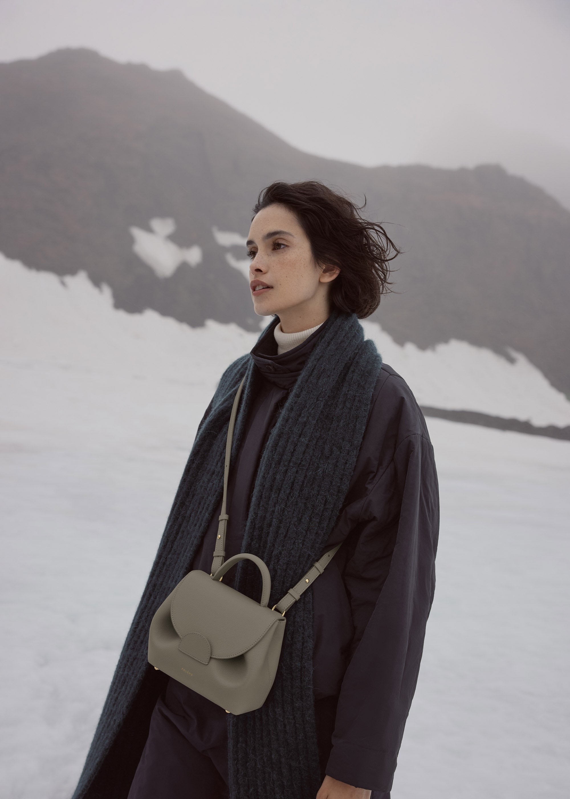 Nano Handbag - Textured Olive