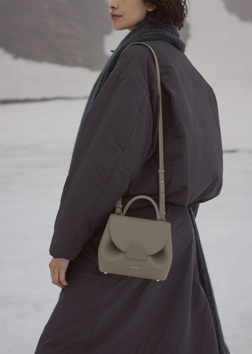 Nano Handbag - Textured Olive