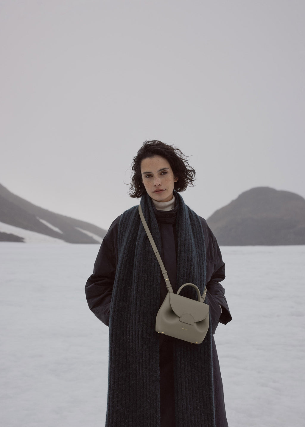 Nano Handbag - Textured Olive