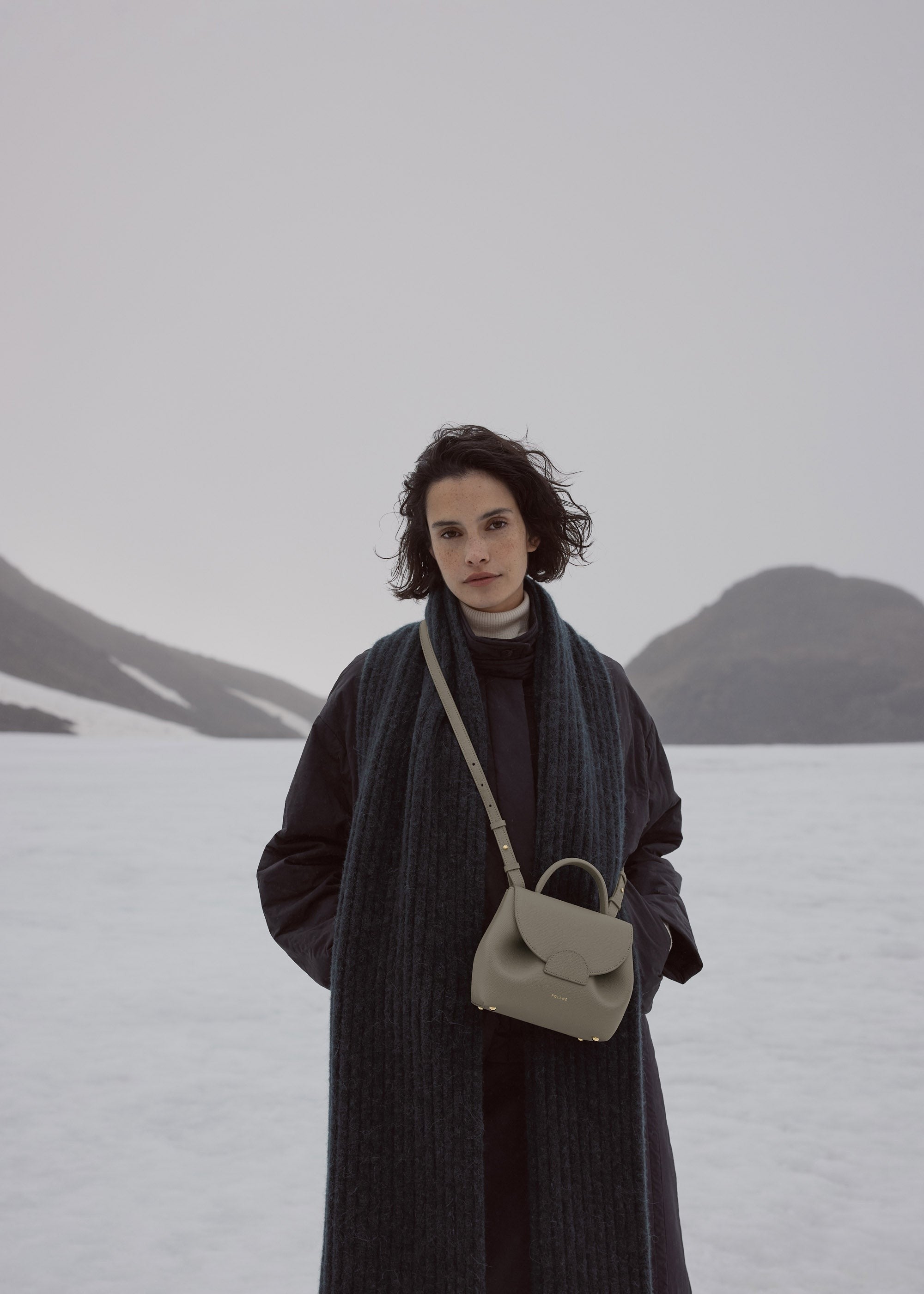 Nano Handbag - Textured Olive