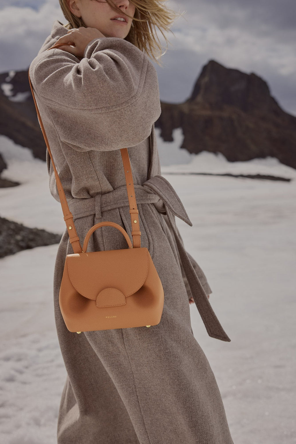 Nano Handbag - Textured Tan