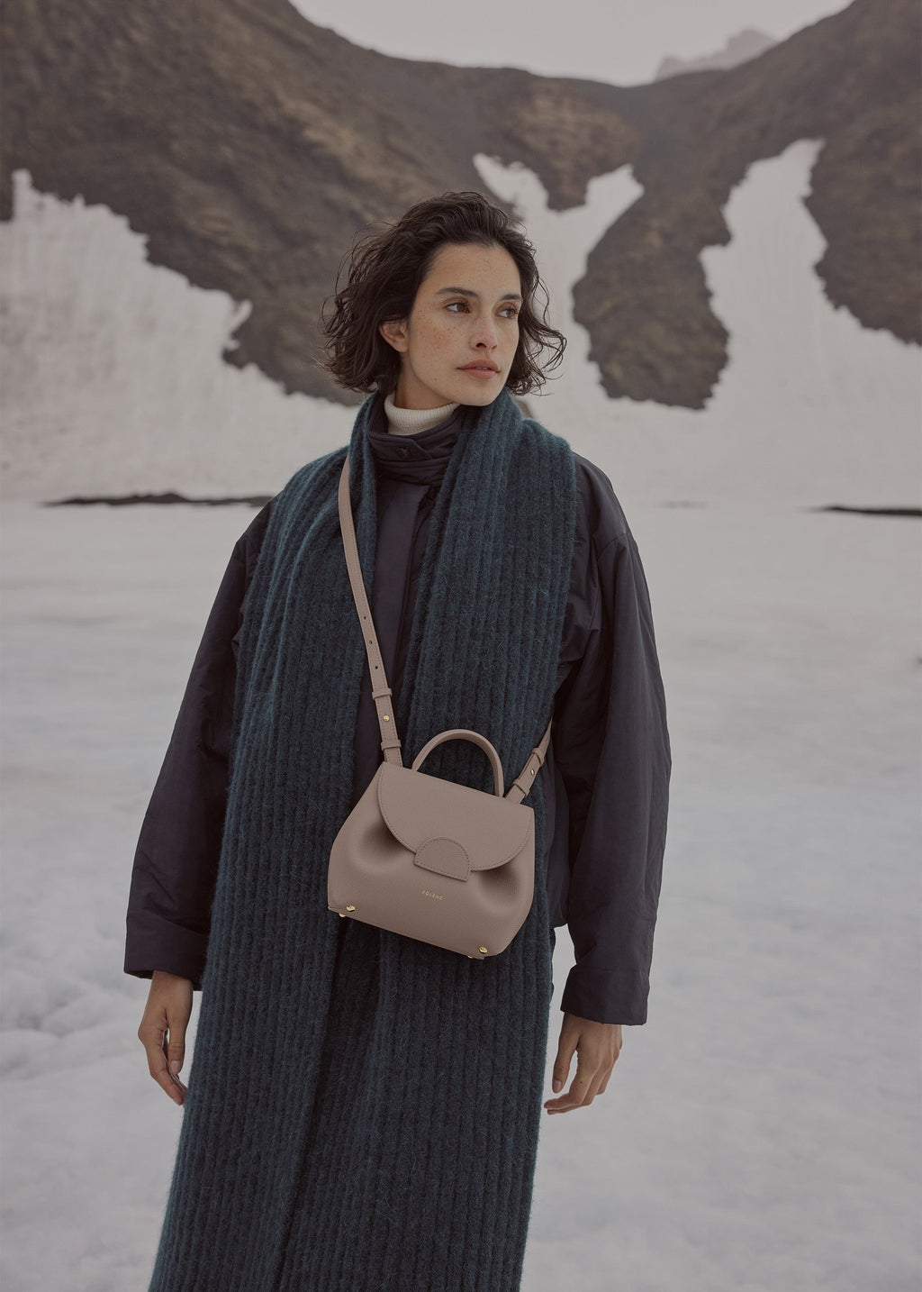 Nano Handbag - Textured Taupe