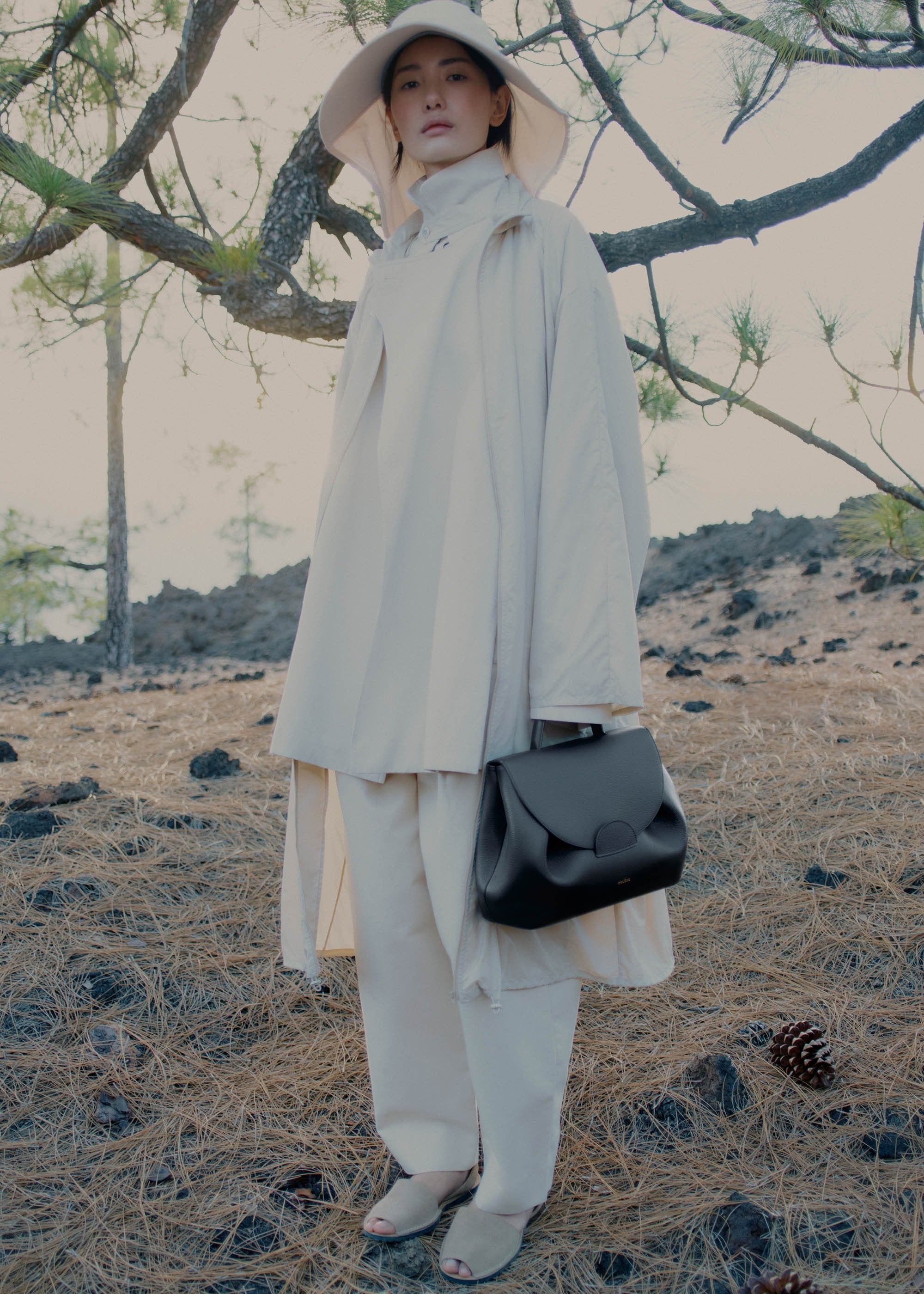 Handbag - Textured Black