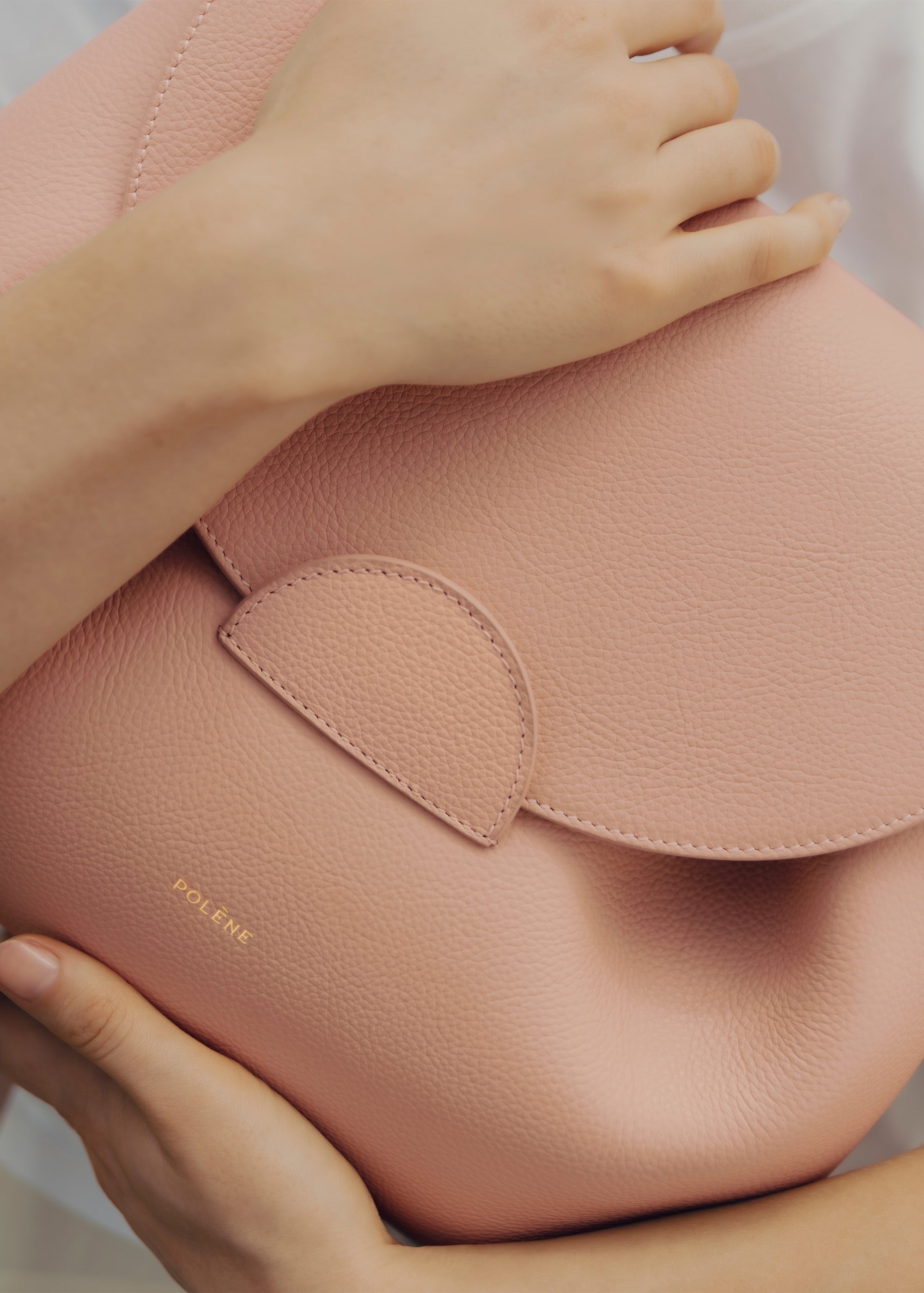 Handbag - Textured Pink