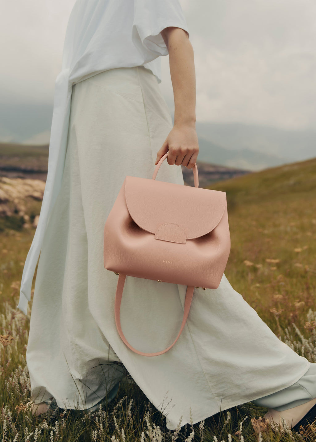 Handbag - Textured Pink