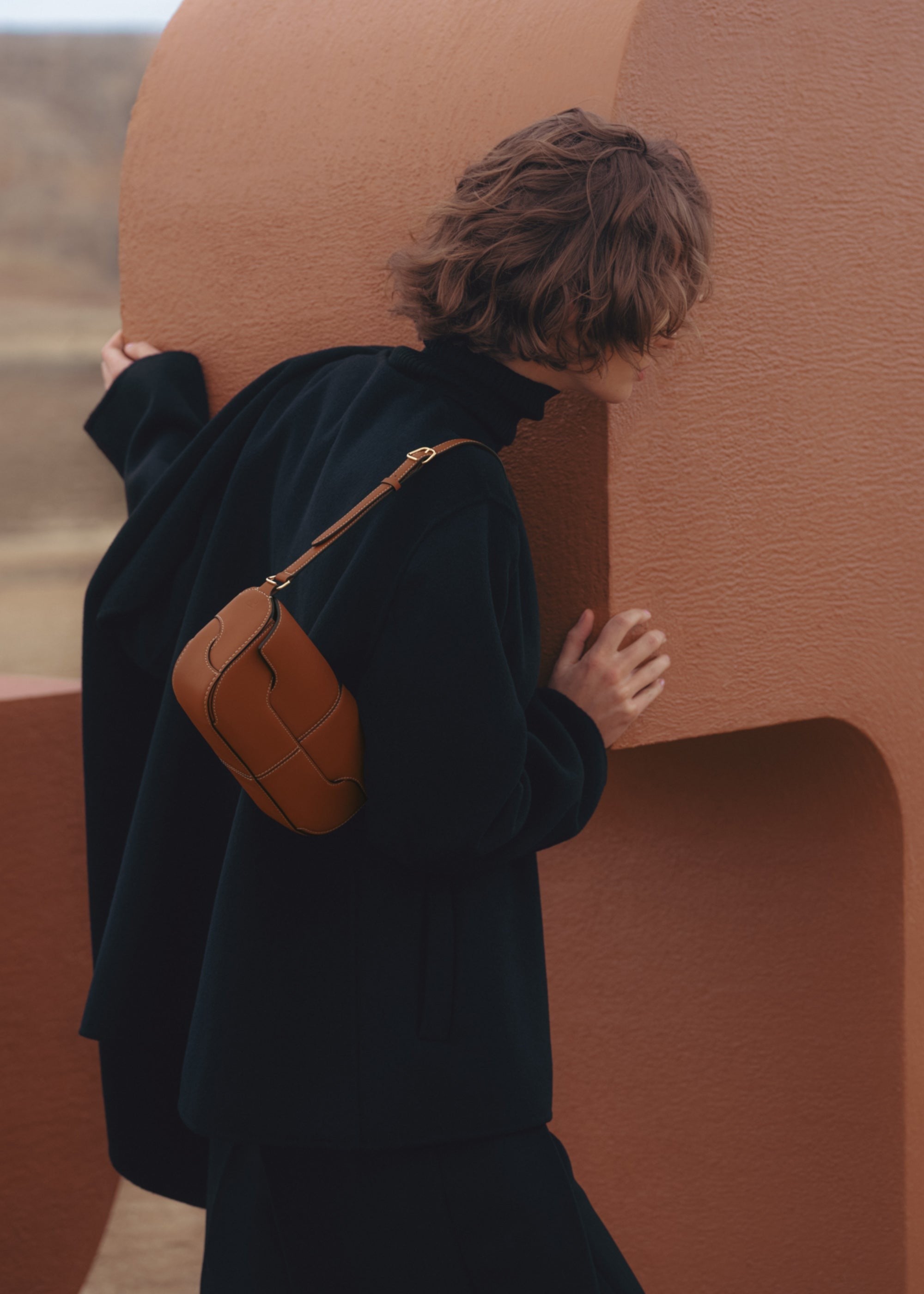Handbag - Smooth Cognac