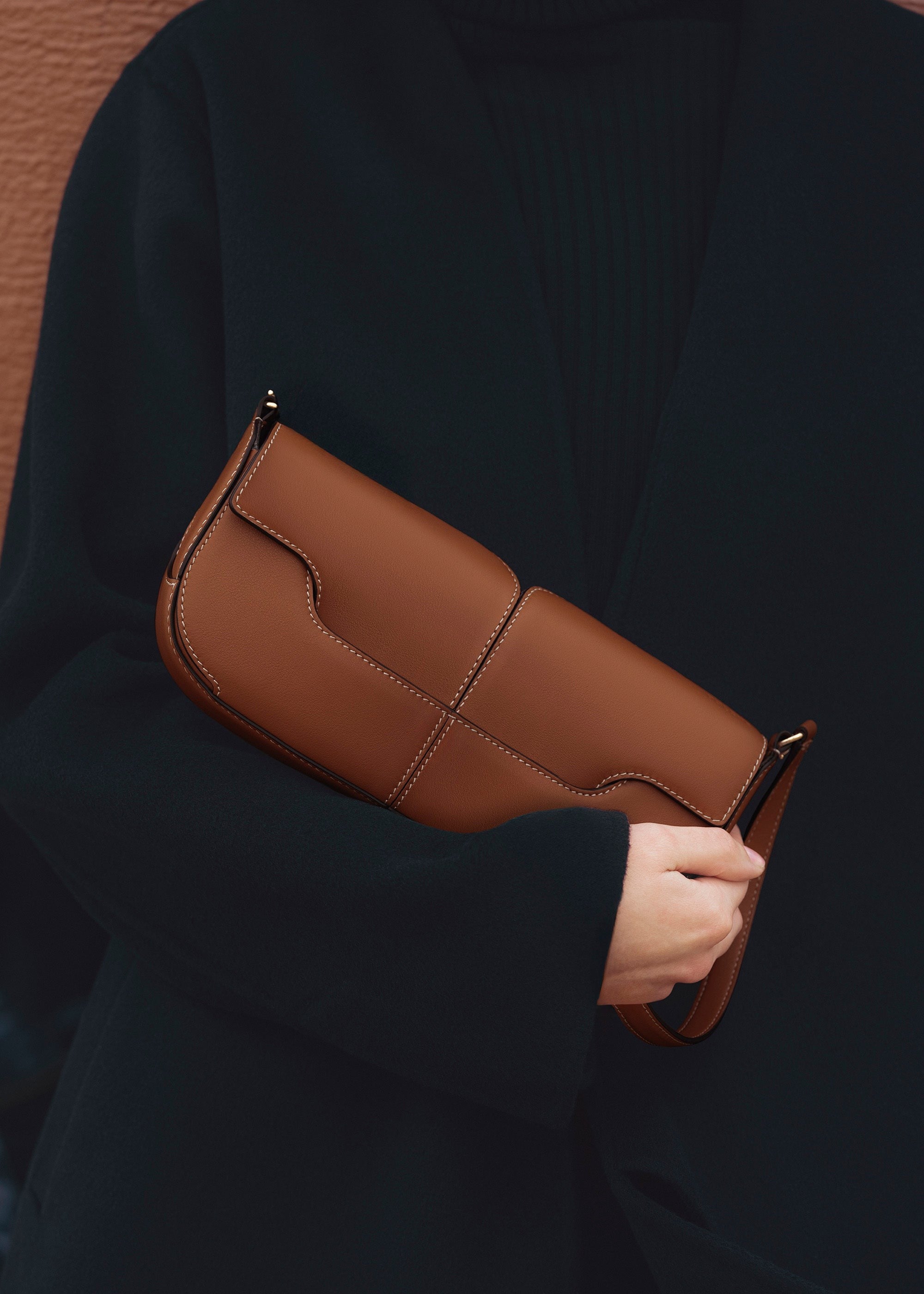 Handbag - Smooth Cognac