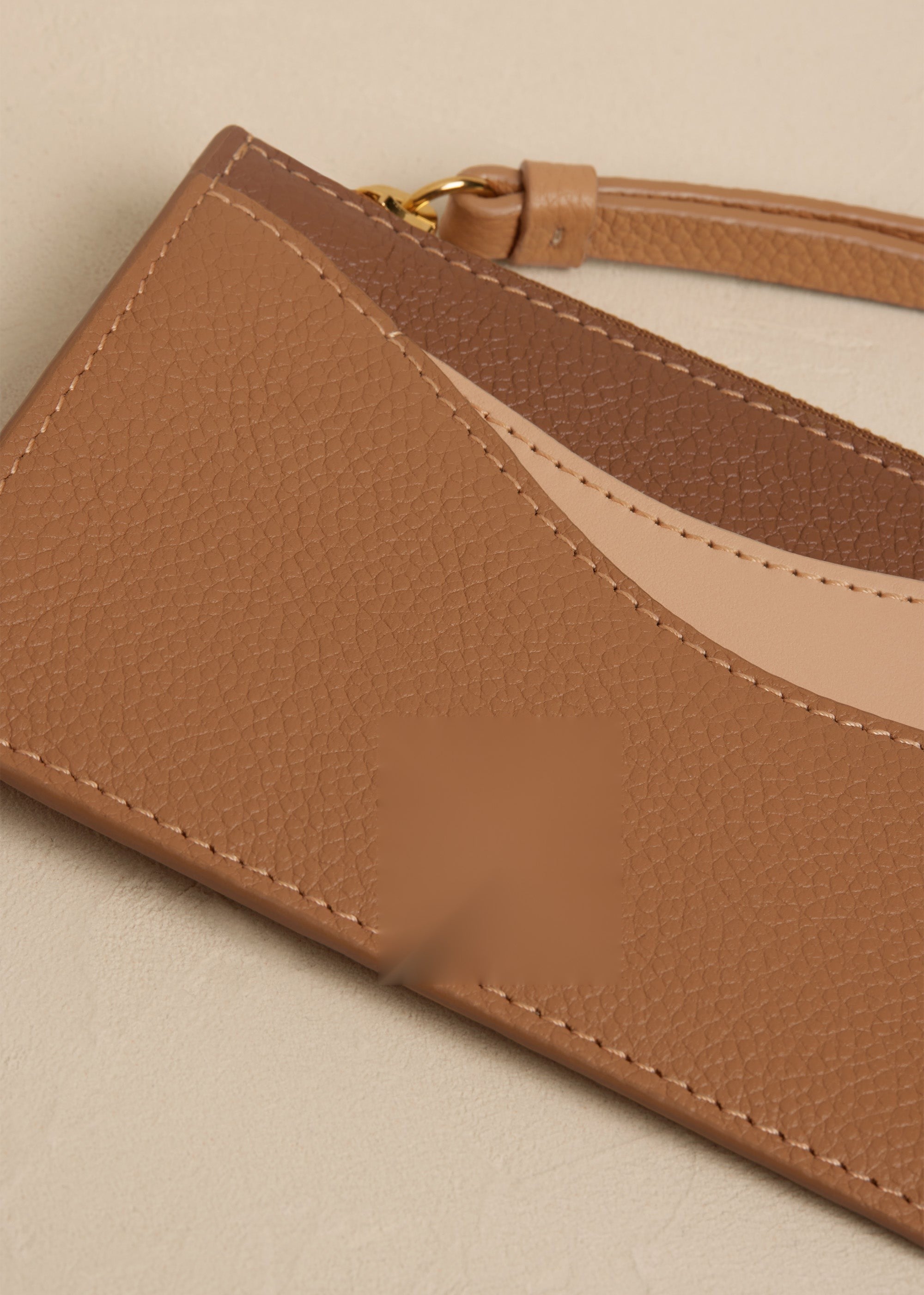 Mini Pouch - Trio Camel