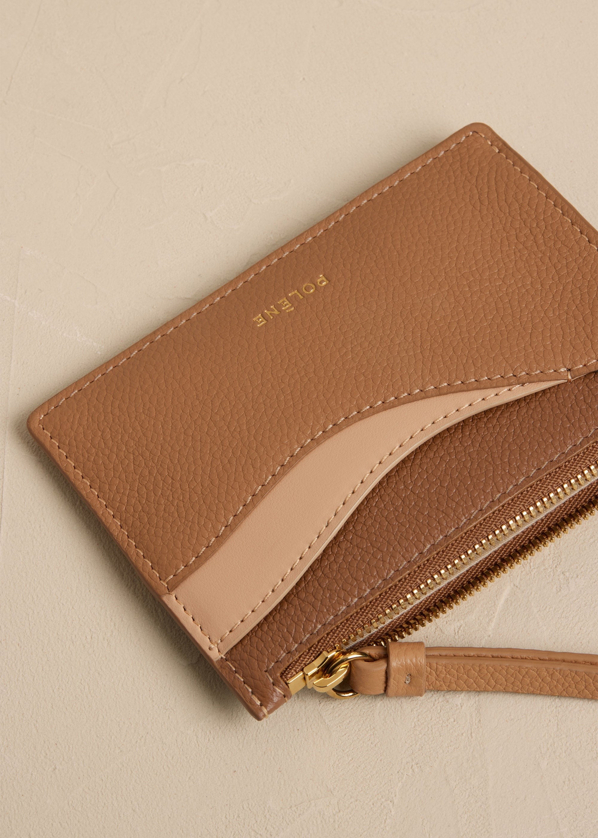 Mini Pouch - Trio Camel