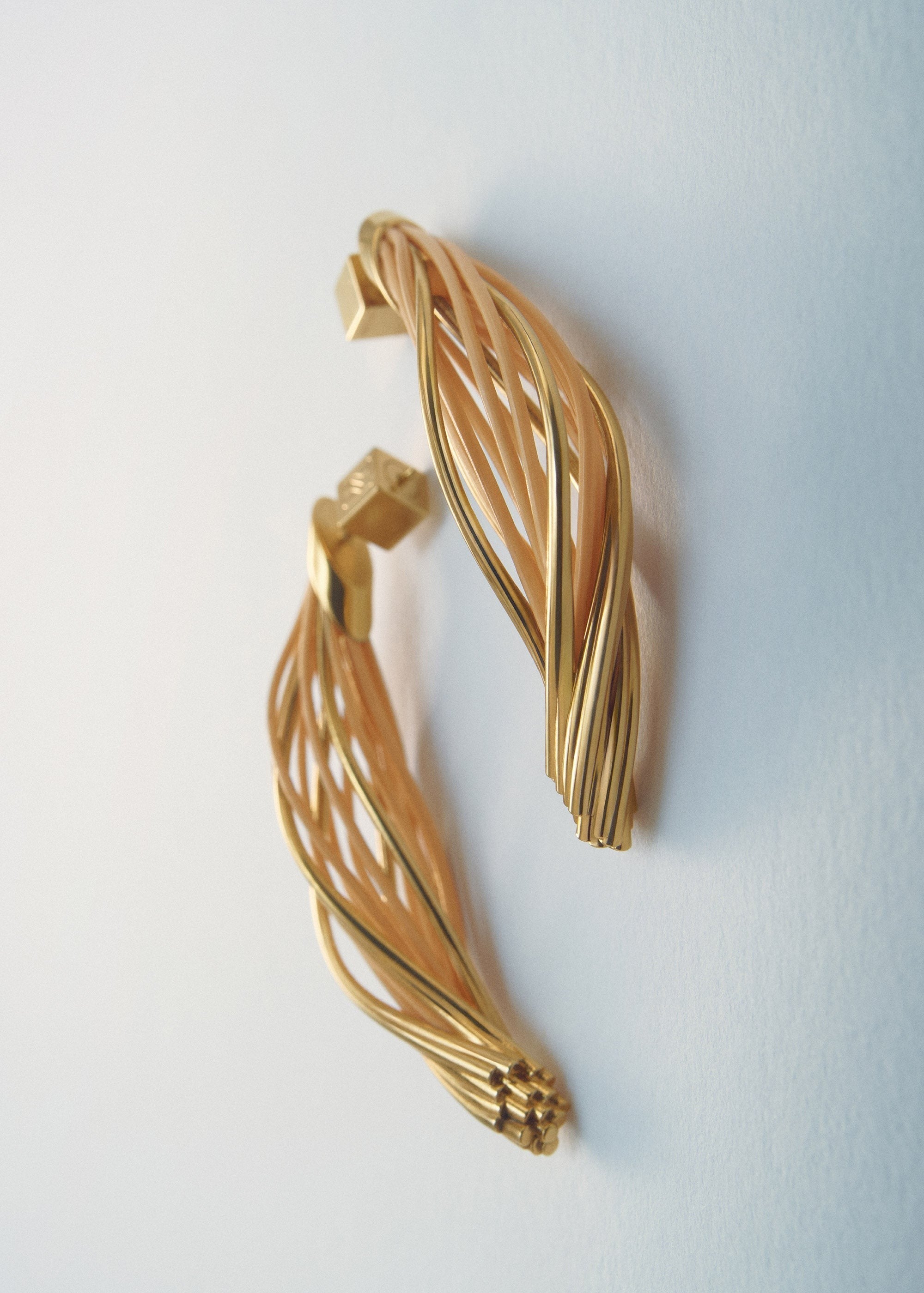 Drop Earrings - Rattan