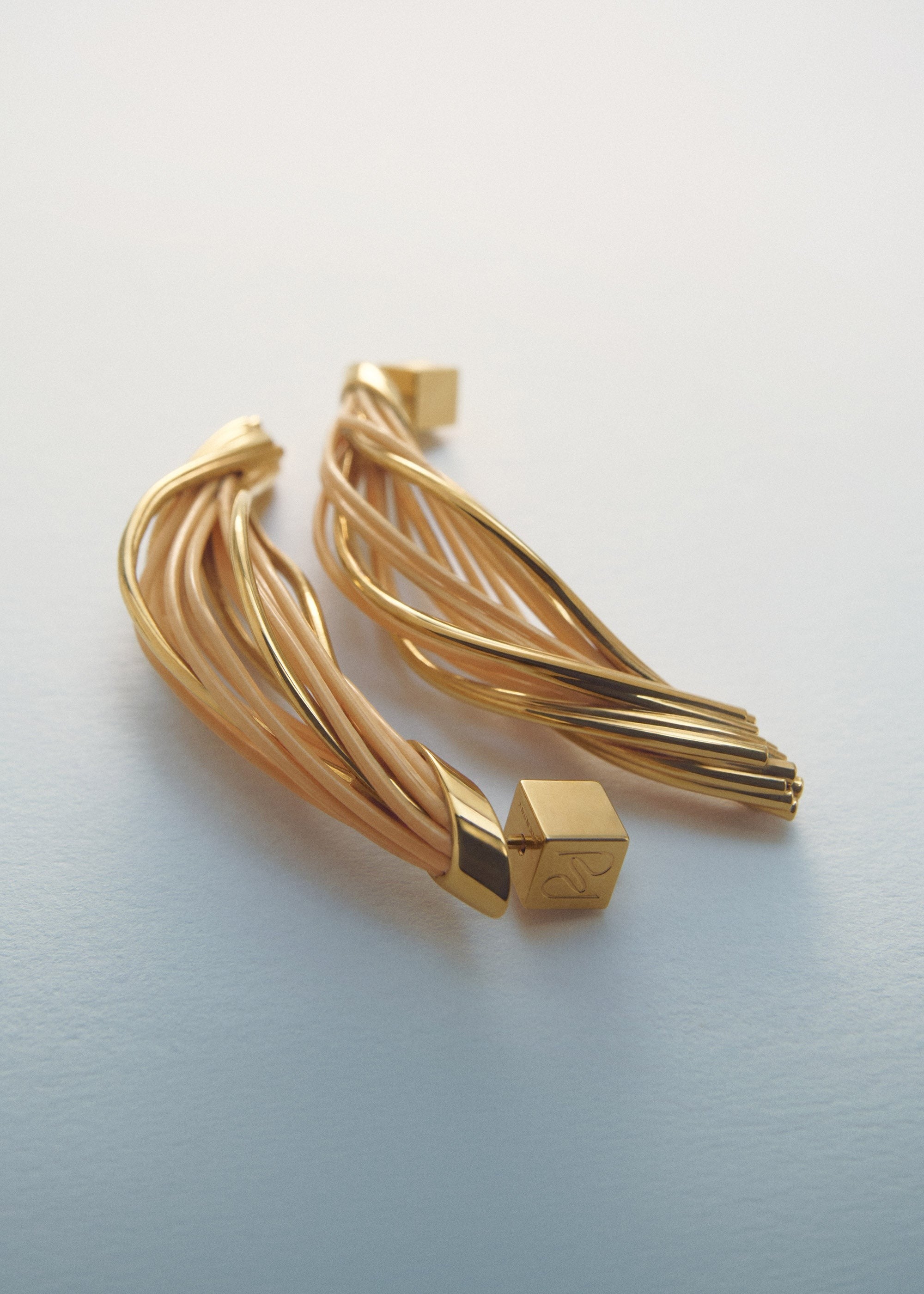 Drop Earrings - Rattan