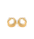 Hoop Earrings - Rattan