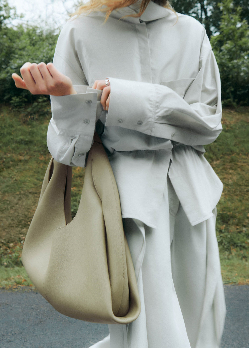 Handbag - Textured Linden