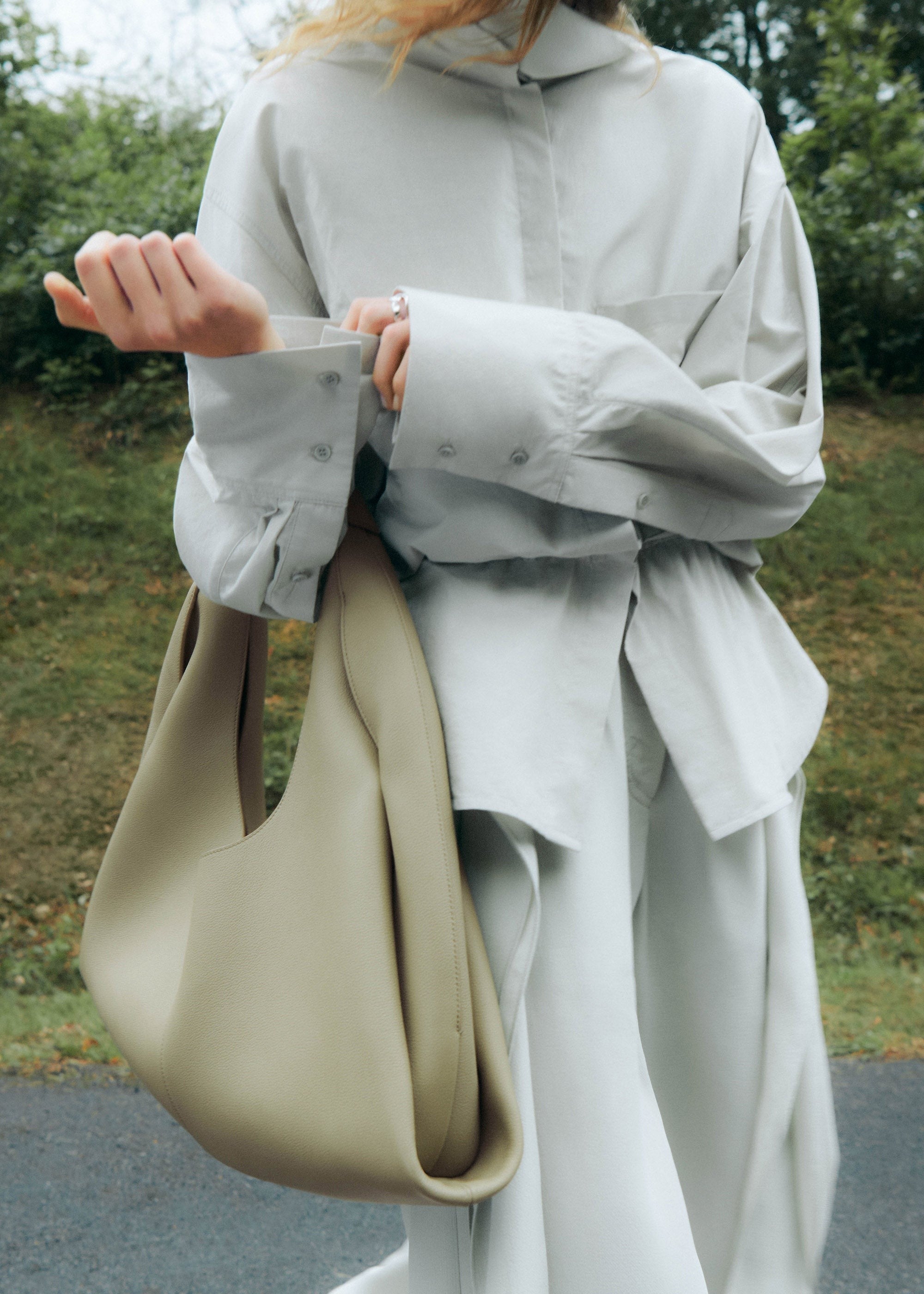 Handbag - Textured Linden