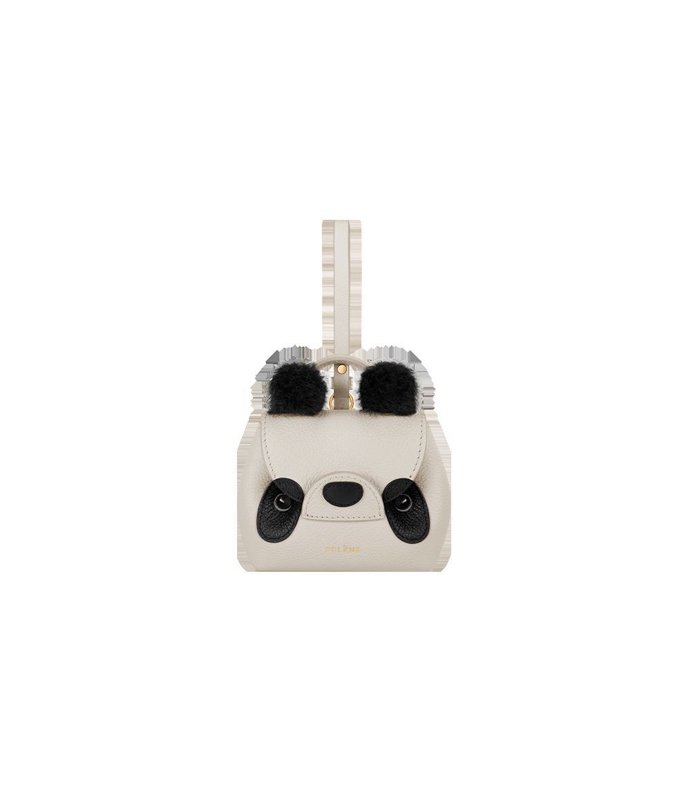 Animal Bag Charm - Ecru
