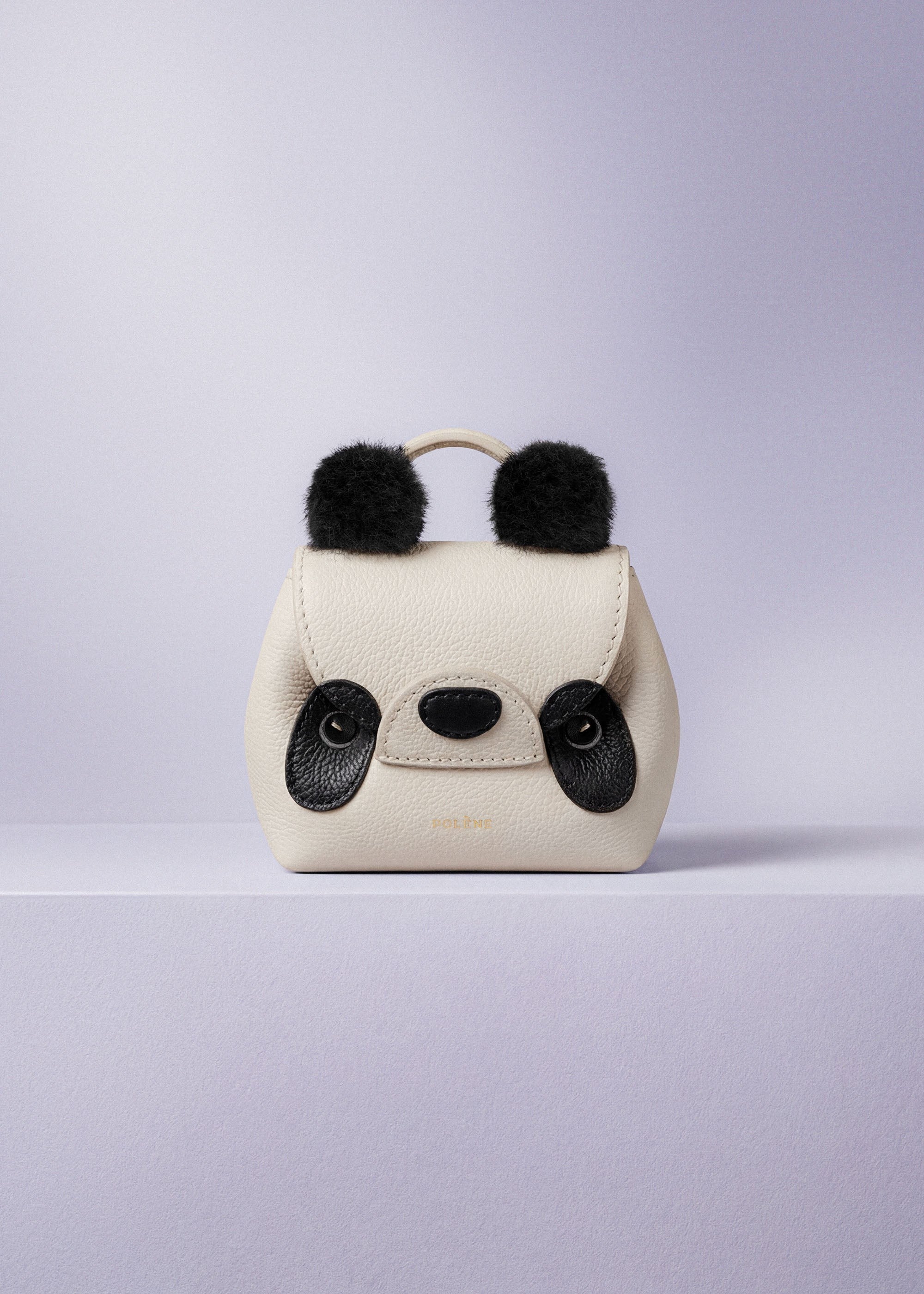 Animal Bag Charm - Ecru