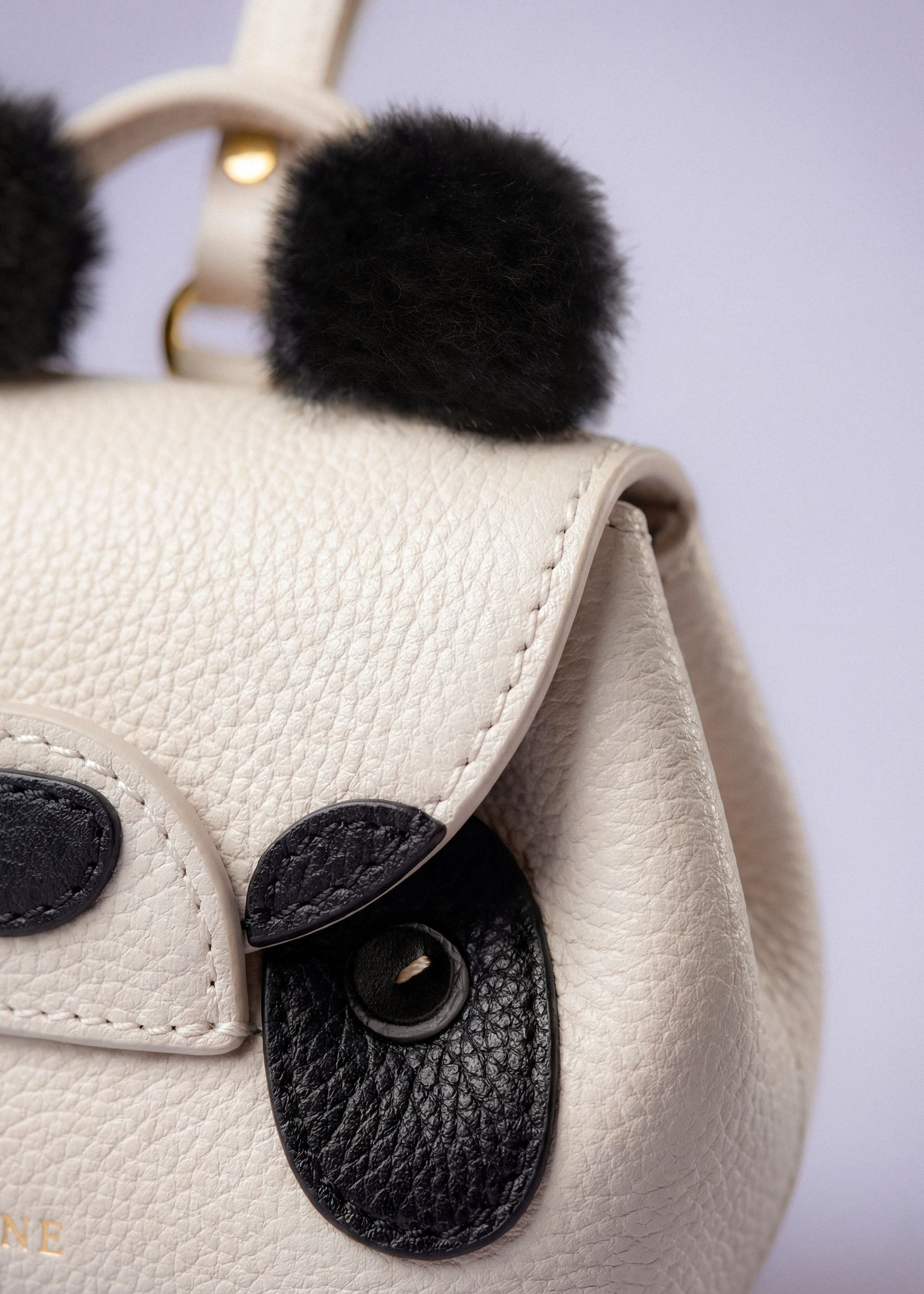Animal Bag Charm - Ecru