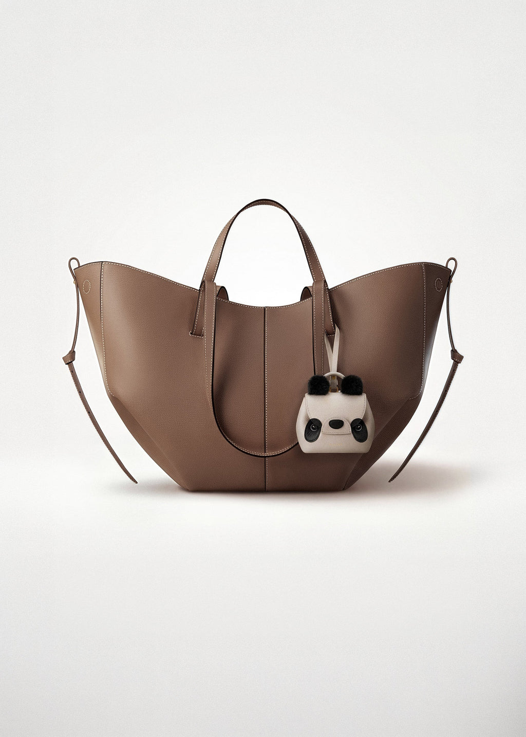 Animal Bag Charm - Ecru