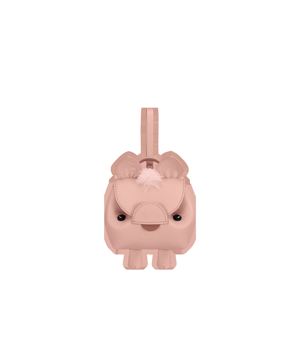 Animal Bag Charm - Nude