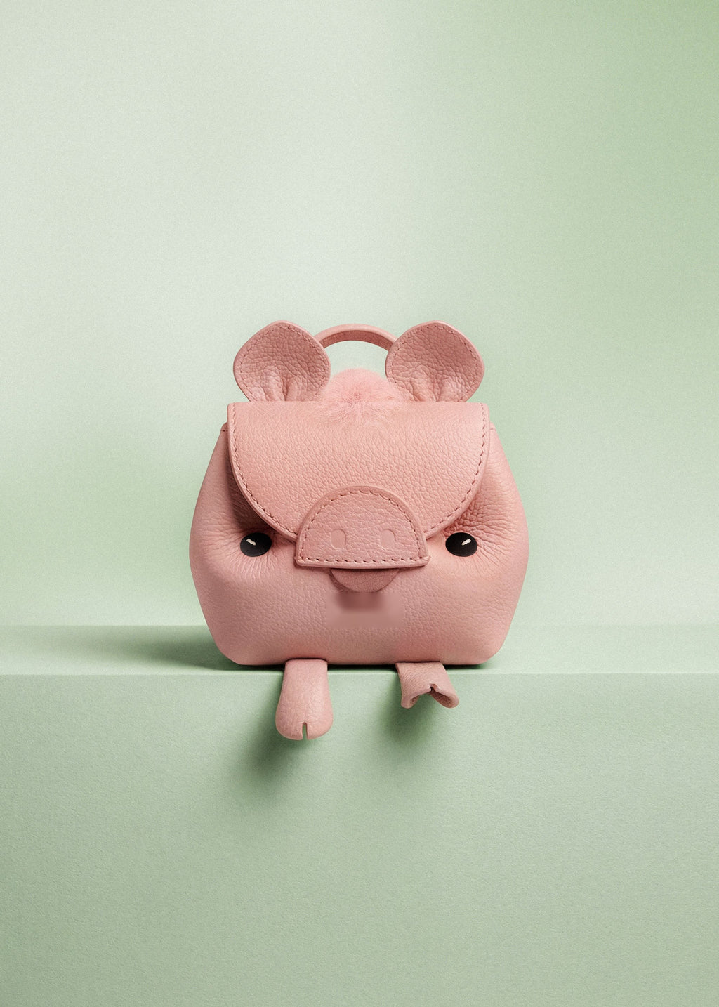 Animal Bag Charm - Nude