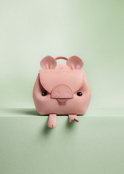 Animal Bag Charm - Nude