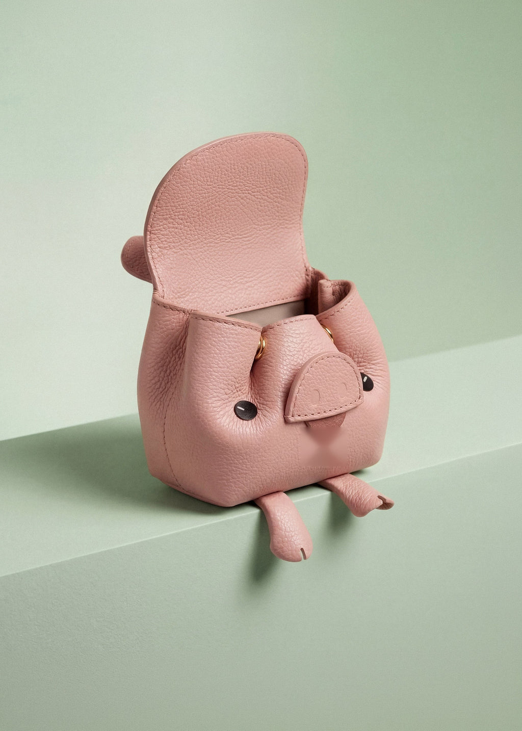 Animal Bag Charm - Nude