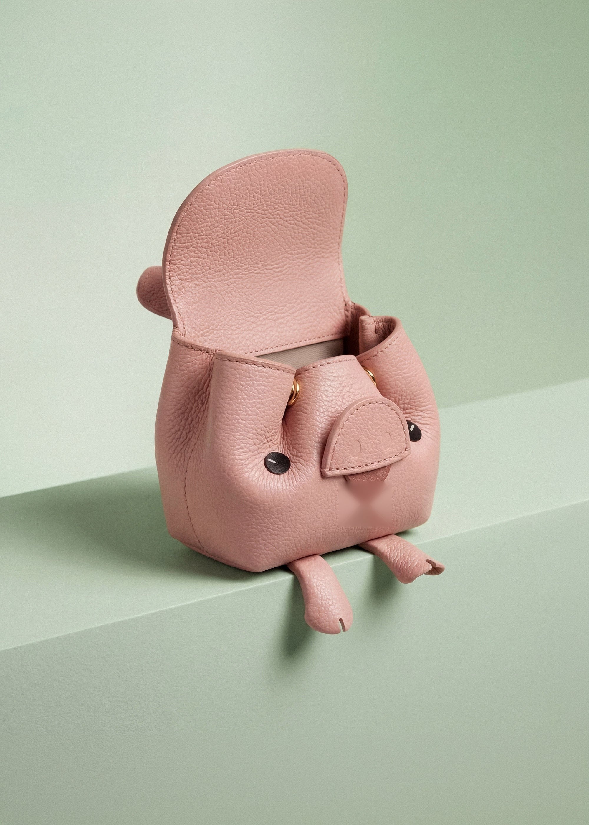 Animal Bag Charm - Nude