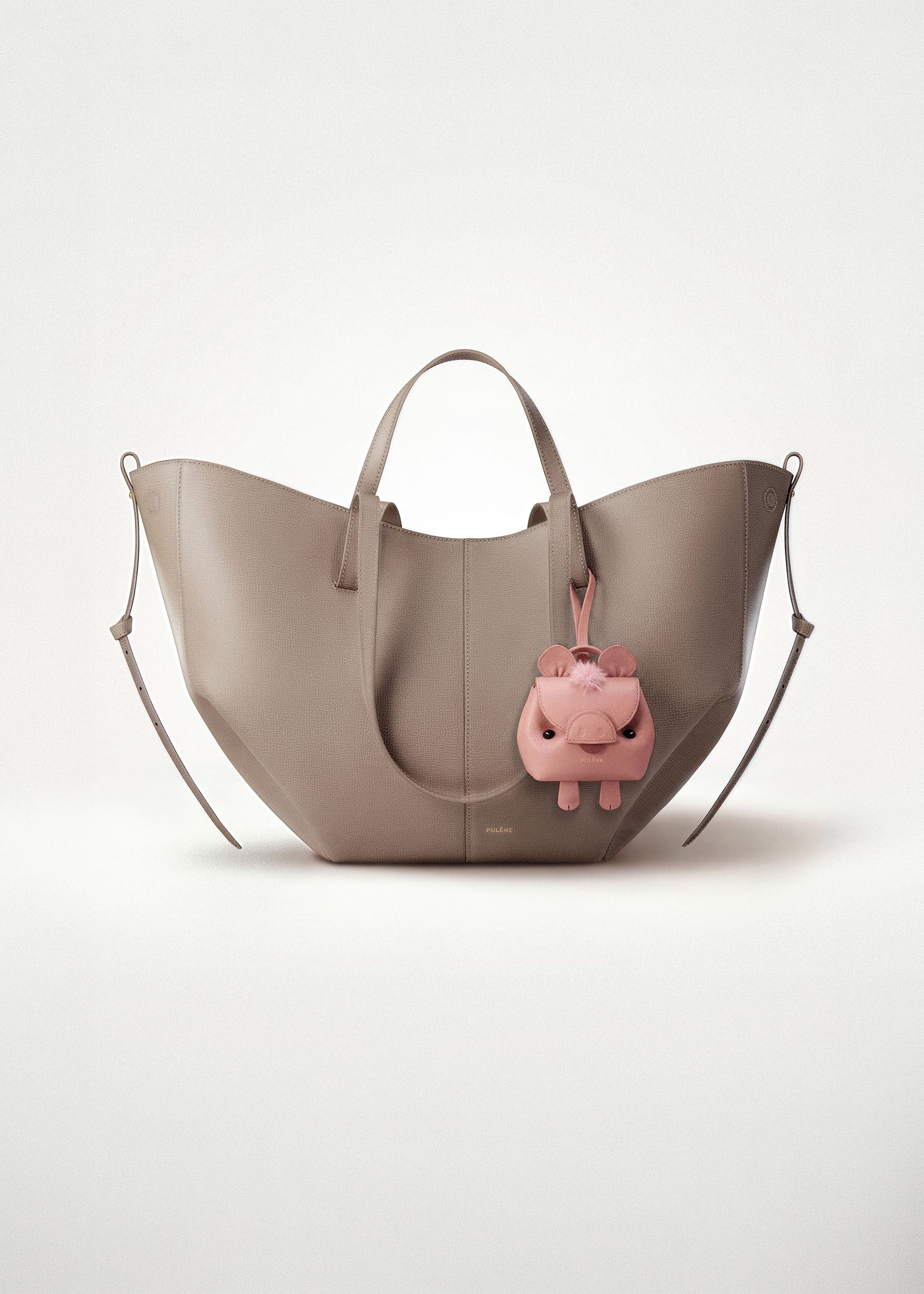 Animal Bag Charm - Nude