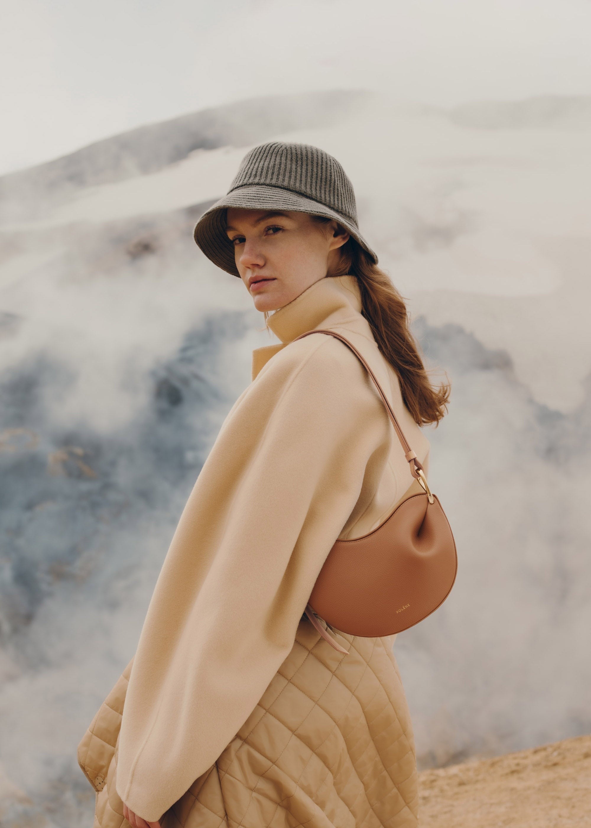 Handbag - Duo Camel