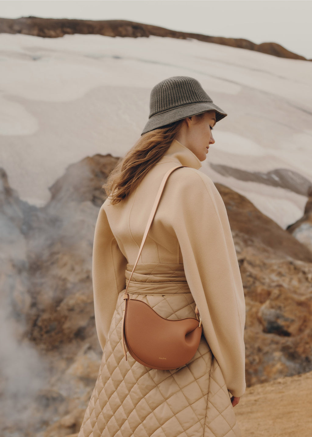 Handbag - Duo Camel