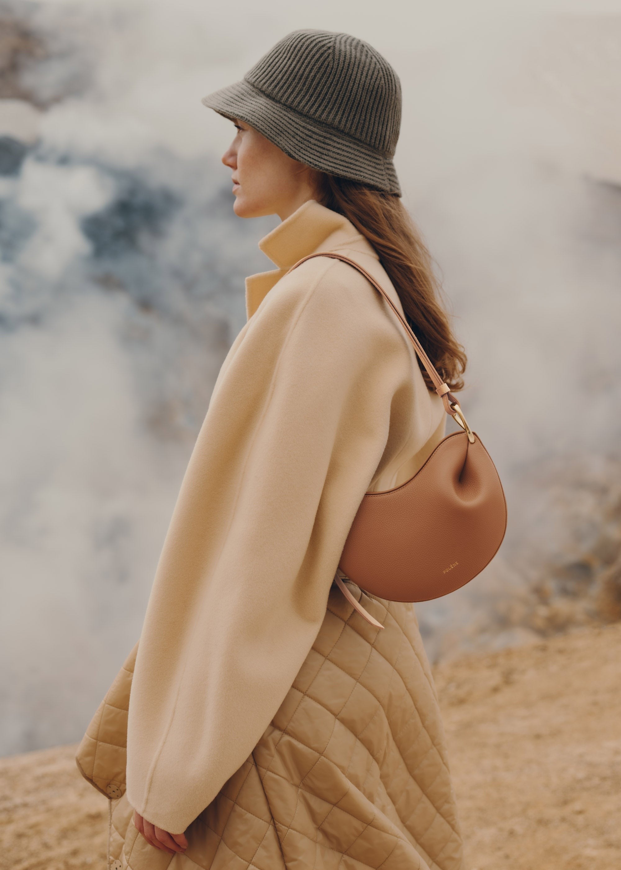 Handbag - Duo Camel