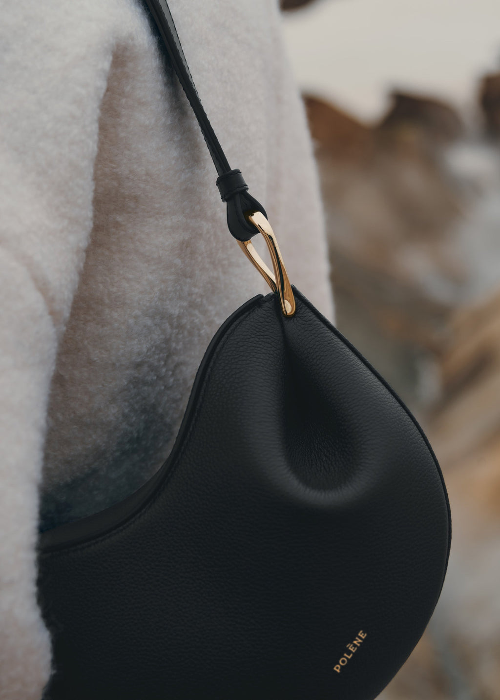 Handbag - Textured Black