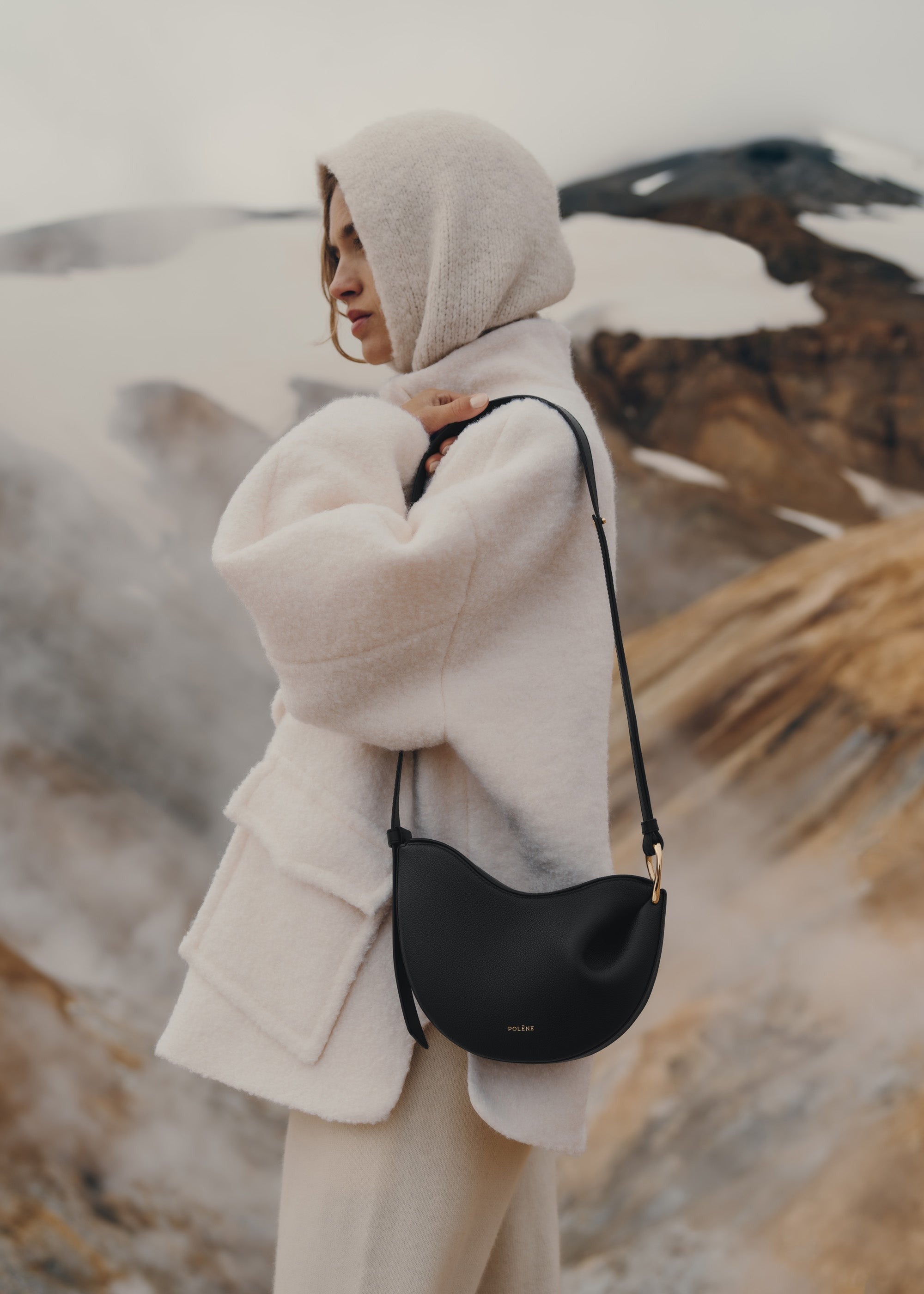 Handbag - Textured Black