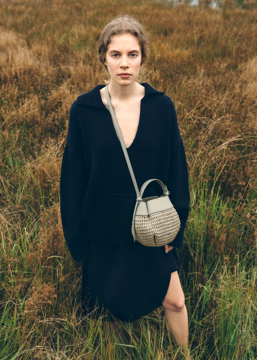 Handbag - Raffia Laurel